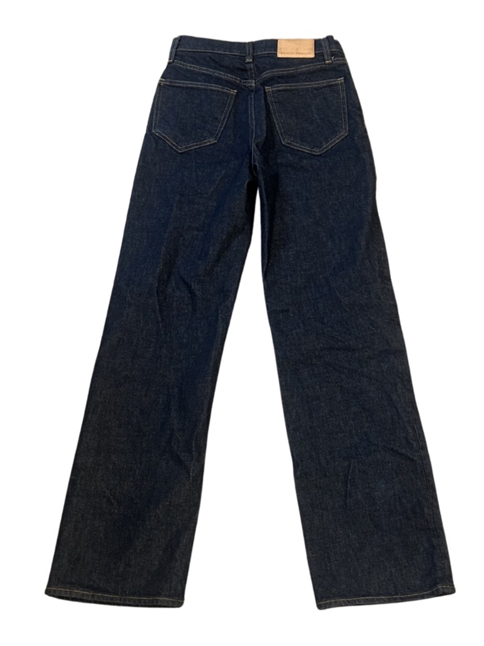 Aritzia x Denim Forum The Arlo High Rise Straight 28L Jeans | Dark Wash | 24 - Picture 4 of 5